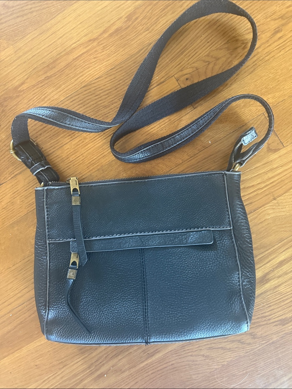 THE SAK ALAMEDA Crossbody black leather tote excellent condition. - Picture 11 of 12